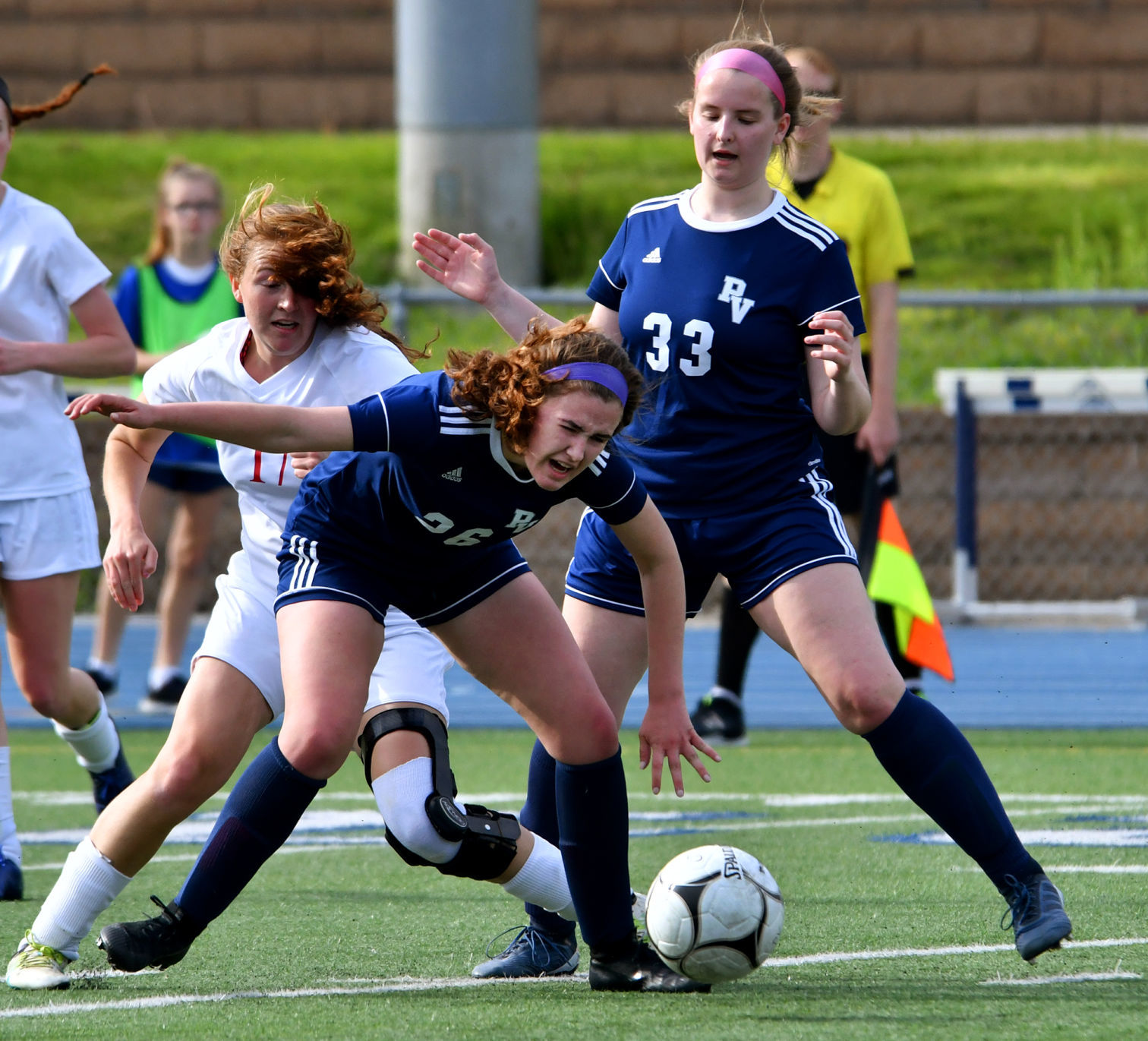 North Scott vs Pleasant Valley girls soccer
